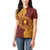 Personalised Tonga Beulah College Women Polo Shirt Since 1938 Special Kupesi Pattern