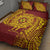 Personalised Tonga High School 77th Anniversary Quilt Bed Set Special Kupesi Pattern