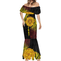 Personalised Tonga High School Mermaid Dress Since 1947 Special Kupesi Pattern