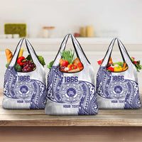 Personalised Tonga Tupou College Tolo Grocery Bag Since 1866 Special Kupesi Pattern
