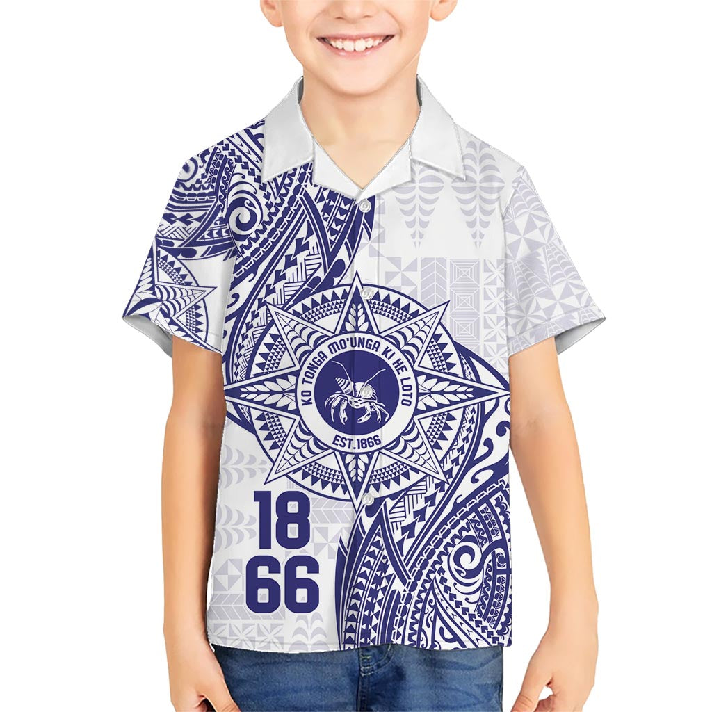 Personalised Tonga Tupou College Tolo Hawaiian Shirt Since 1866 Special Kupesi Pattern