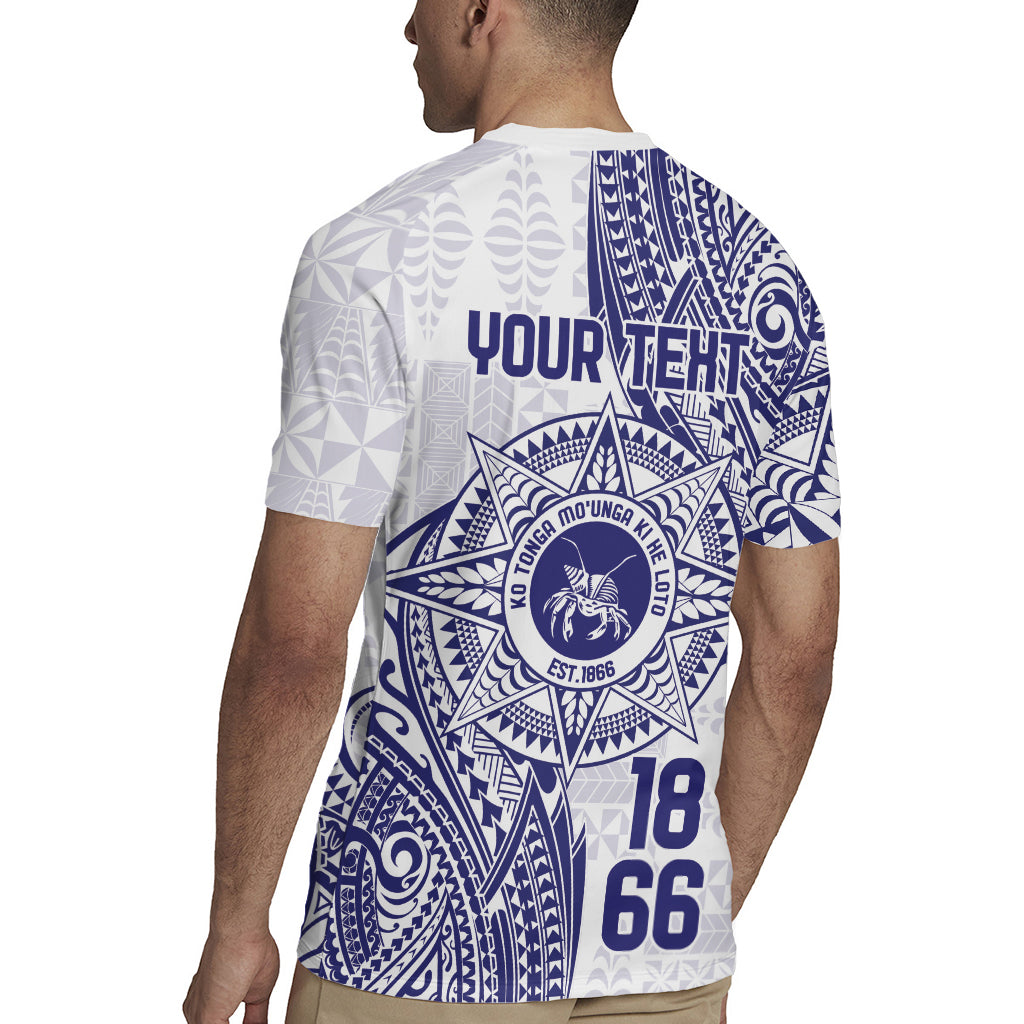 Personalised Tonga Tupou College Tolo Rugby Jersey Since 1866 Special Kupesi Pattern