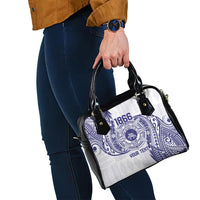 Personalised Tonga Tupou College Tolo Shoulder Handbag Since 1866 Special Kupesi Pattern