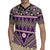 Vintage Bula Fiji Rugby Jersey Purple Tapa Masi Motif