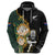 Custom South Africa Protea and New Zealand Hoodie Dress Go All Black-Springboks Rugby with Kente And Maori LT9 - Polynesian Pride