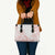 Polynesian Tribal Plumeria Lotu Tamaiti Leather Bag Pastel Blush - Polynesian Pride