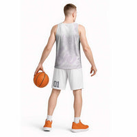 Polynesian Tribal Plumeria Lotu Tamaiti Basketball Jersey Pastel Mauve LT9 - Polynesian Pride