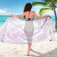 Polynesian Tribal Plumeria Lotu Tamaiti Sarong Pastel Mauve LT9 - Polynesian Pride