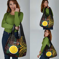 Personalised Shefa Day Grocery Bag Happy June 18 Vanuatu Province LT14 - Polynesian Pride