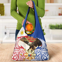 Philippines Independence Day Grocery Bag Pilipinas Eagle 126th Anniversary LT14 - Polynesian Pride