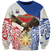 Philippines Independence Day Sweatshirt Pilipinas Eagle 126th Anniversary LT14 Unisex Blue - Polynesian Pride