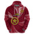 Custom Tonga Beulah College Hoodie Class of Year Tongan Ngatu Pattern LT14 - Polynesian Pride