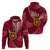 Custom Tonga Eua High School Hoodie Class of Year Tongan Ngatu Pattern LT14 - Polynesian Pride