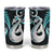 New Zealand Tumbler Cup Aotearoa Silver Fern With Manaia Maori Unique Turquoise