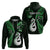 Custom New Zealand Hoodie Aotearoa Silver Fern With Manaia Maori Unique Green LT14 - Polynesian Pride