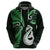 Custom New Zealand Hoodie Aotearoa Silver Fern With Manaia Maori Unique Green LT14 - Polynesian Pride