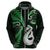 Custom New Zealand Hoodie Aotearoa Silver Fern With Manaia Maori Unique Green LT14 - Polynesian Pride