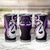 New Zealand Tumbler Cup Aotearoa Silver Fern With Manaia Maori Unique Purple