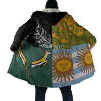 Personalised Rugby 2025 Championship Cloak Combination of Southern Hemisphere Countries - Polynesian Pride