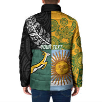 Personalised Rugby 2025 Championship Padded Jacket Combination of Southern Hemisphere Countries - Polynesian Pride