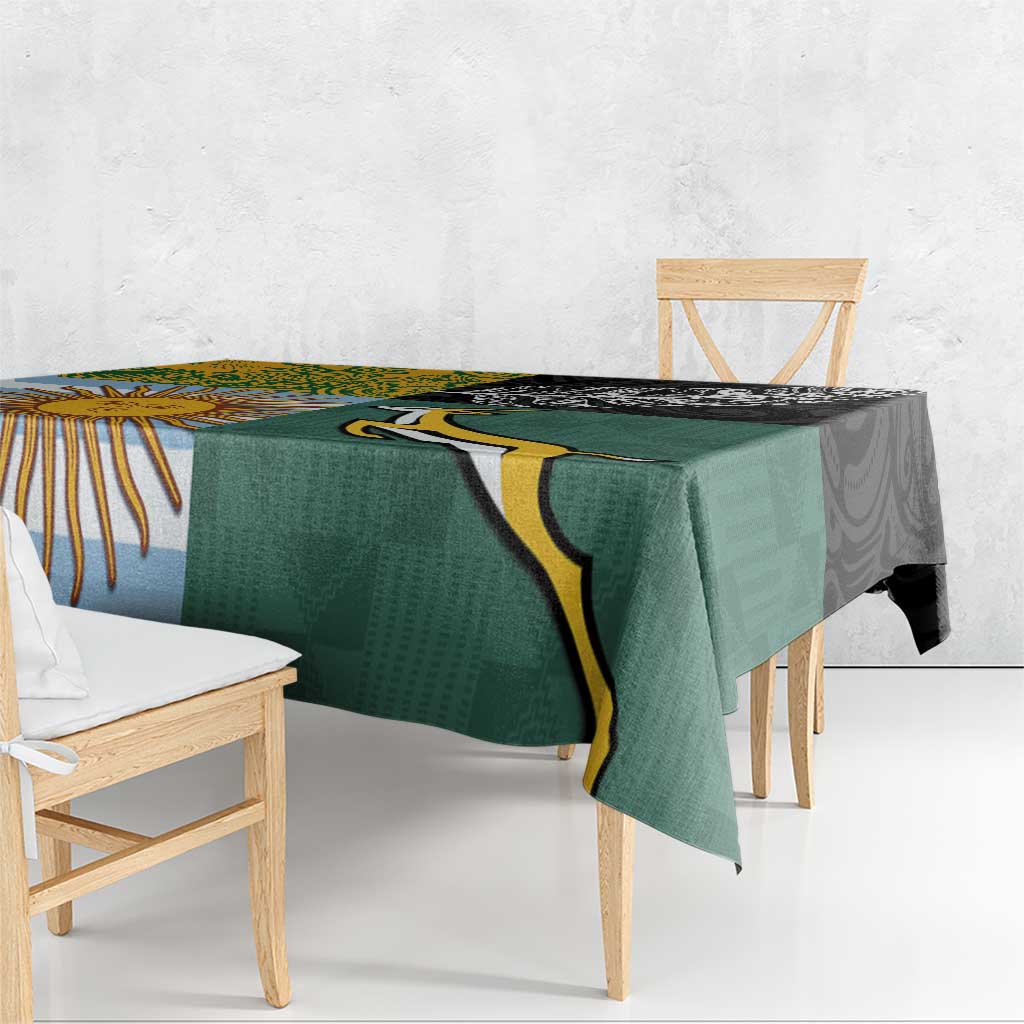 Rugby 2025 Championship Tablecloth Combination of Southern Hemisphere Countries LT14 - Polynesian Pride