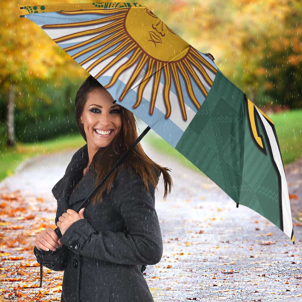 Rugby 2025 Championship Umbrella Combination of Southern Hemisphere Countries - Polynesian Pride