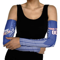 Custom Manu Samoa Rugby 2026 Arm Sleeves Samoan Pattern