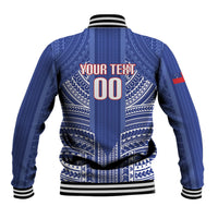 Custom Manu Samoa Rugby 2026 Baseball Jacket Samoan Pattern