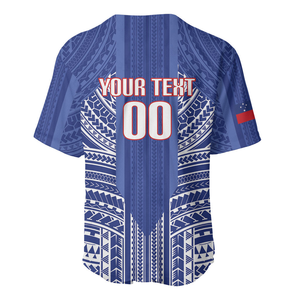 Custom Manu Samoa Rugby 2026 Baseball Jersey Samoan Pattern
