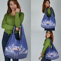 Manu Samoa Rugby 2026 Grocery Bag Samoan Pattern