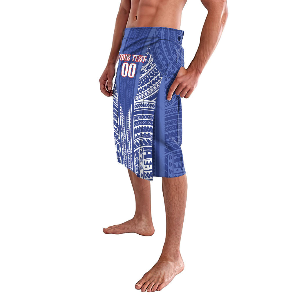 Custom Manu Samoa Rugby 2026 Lavalava Samoan Pattern