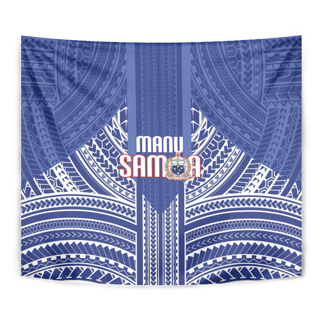 Manu Samoa Rugby 2026 Tapestry Samoan Pattern