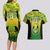 Custom Papua New Guinea Rugby Couples Matching Long Sleeve Bodycon Dress and Hawaiian Shirt Enga Mioks PNG Polynesian Pattern LT14 - Polynesian Pride