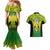 Custom Papua New Guinea Rugby Couples Matching Mermaid Dress And Hawaiian Shirt Enga Mioks PNG Polynesian Pattern LT14 - Polynesian Pride