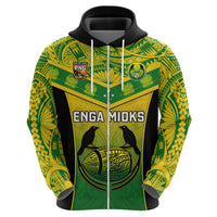 Custom Papua New Guinea Rugby Hoodie Enga Mioks PNG Polynesian Pattern LT14 - Polynesian Pride