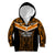 Custom Papua New Guinea Rugby Kid Hoodie Lae Snax Tigers PNG Polynesian Pattern LT14 - Polynesian Pride