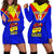 Custom Papua New Guinea Rugby Hoodie Dress Hela Wigmen PNG Polynesian Pattern LT14 - Polynesian Pride