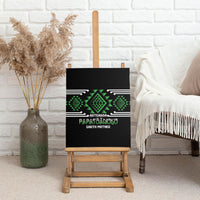 Aotearoa Atua Papatuanuku Canvas Wall Art Maori Earth Mother Taniko Motifs LT14 - Polynesian Pride
