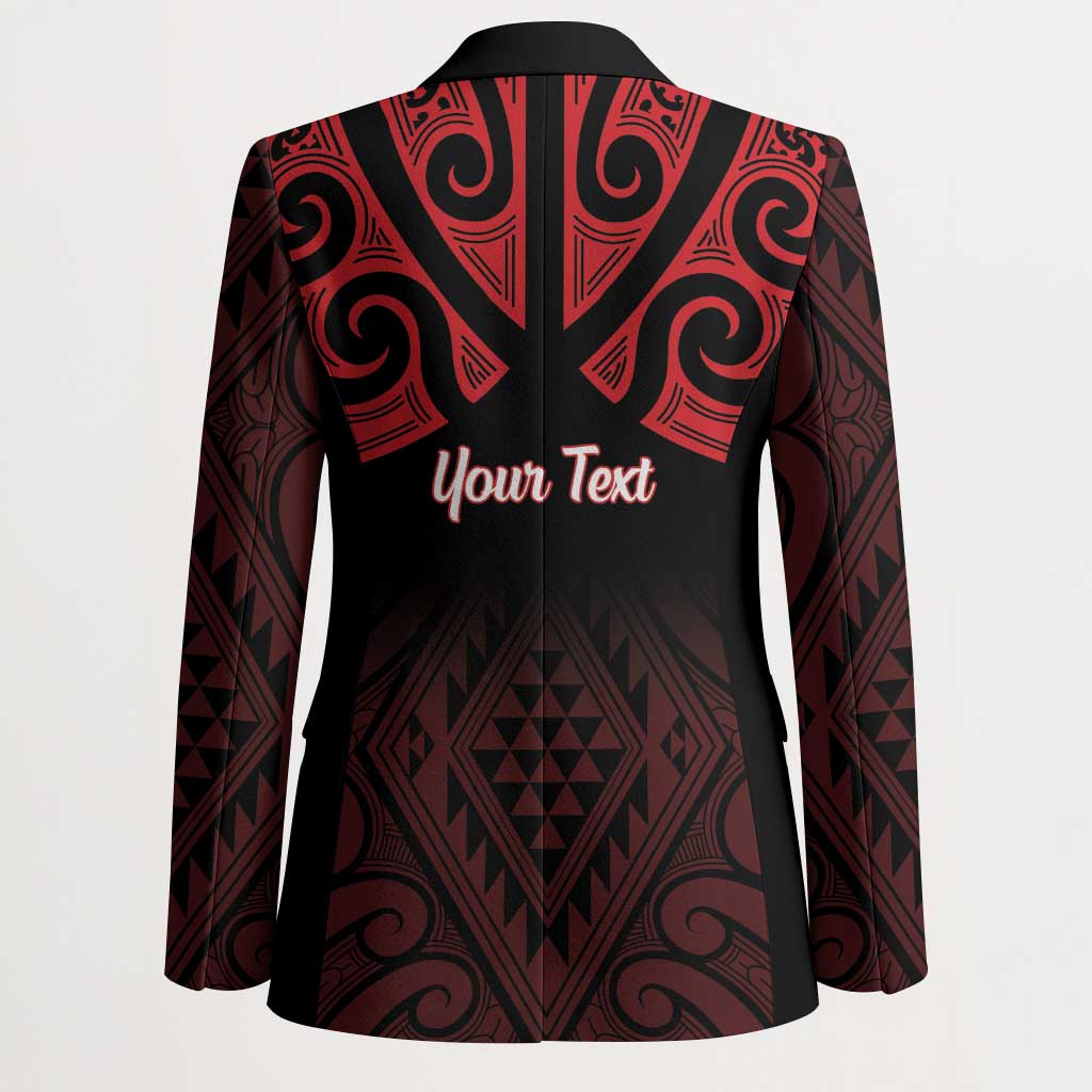 Personalised Keep Maori Wards New Zealand Blazer Stronger Together Aotearoa Taniko LT14 - Polynesian Pride