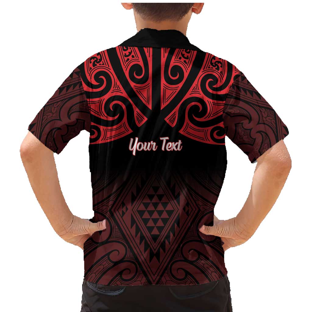 Personalised Keep Maori Wards New Zealand Family Matching Mermaid Dress and Hawaiian Shirt Stronger Together Aotearoa Taniko - Polynesian Pride