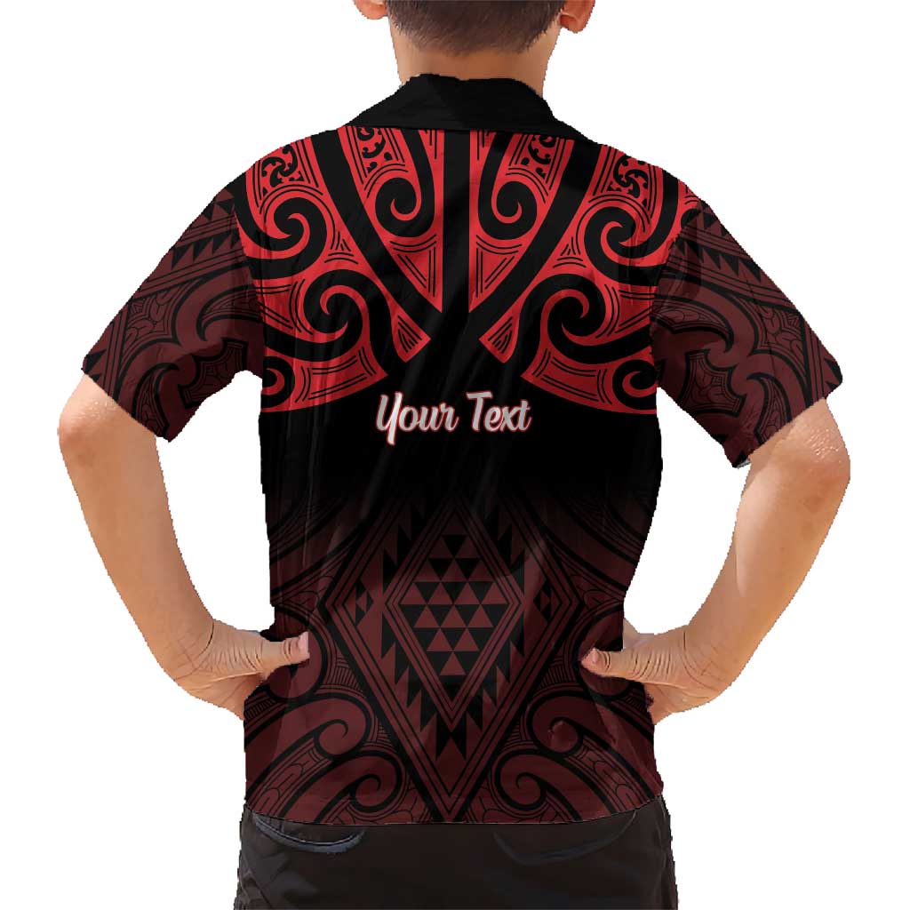 Personalised Keep Maori Wards New Zealand Hawaiian Shirt Stronger Together Aotearoa Taniko - Polynesian Pride