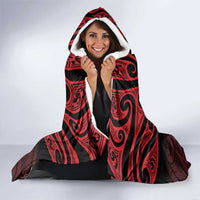 Keep Maori Wards New Zealand Hooded Blanket Stronger Together Aotearoa Taniko LT14 - Polynesian Pride