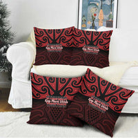 Keep Maori Wards New Zealand Pillow Cover Stronger Together Aotearoa Taniko LT14 - Polynesian Pride