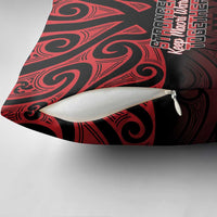 Keep Maori Wards New Zealand Pillow Cover Stronger Together Aotearoa Taniko LT14 - Polynesian Pride