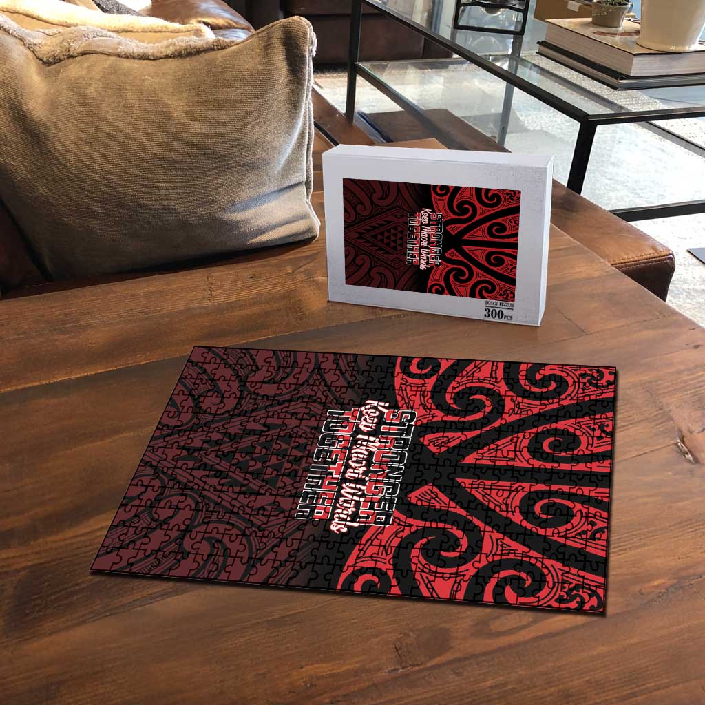 Keep Maori Wards New Zealand Puzzle Stronger Together Aotearoa Taniko - Polynesian Pride