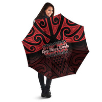 Keep Maori Wards New Zealand Umbrella Stronger Together Aotearoa Taniko - Polynesian Pride