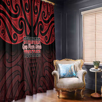 Keep Maori Wards New Zealand Window Curtain Stronger Together Aotearoa Taniko LT14 - Polynesian Pride