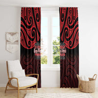 Keep Maori Wards New Zealand Window Curtain Stronger Together Aotearoa Taniko LT14 - Polynesian Pride