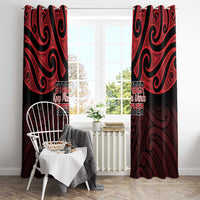 Keep Maori Wards New Zealand Window Curtain Stronger Together Aotearoa Taniko LT14 - Polynesian Pride