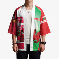 Japan and Wales Rugby Custom Kimono Brave Blossoms Welsh Dragon Together LT14 - Polynesian Pride